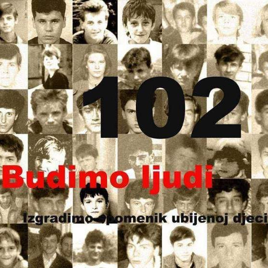 "Sramota je da 102 ubijene djece još nemaju spomenik u Prijedoru"