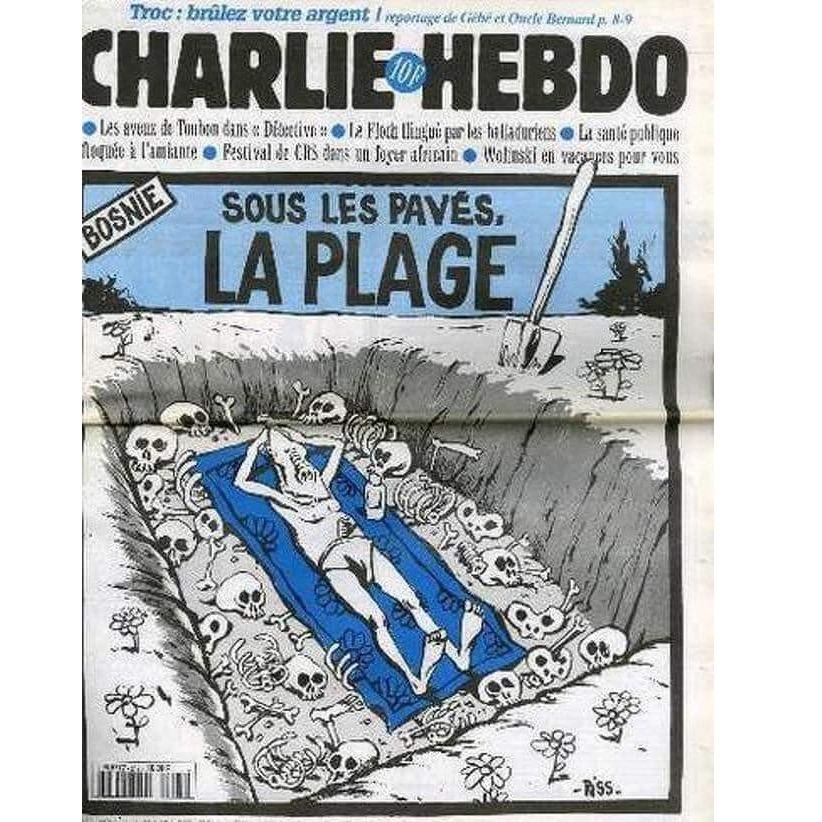 ISLAMOFOBIJA, A NE SLOBODA | Kako je Charlie Hebdo ismijavo žrtve genocida u Srebrenici