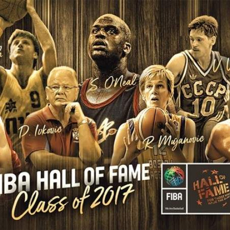 Razija Mujanović, Toni Kukoč i Shaquille O'Neal u Kući slavnih