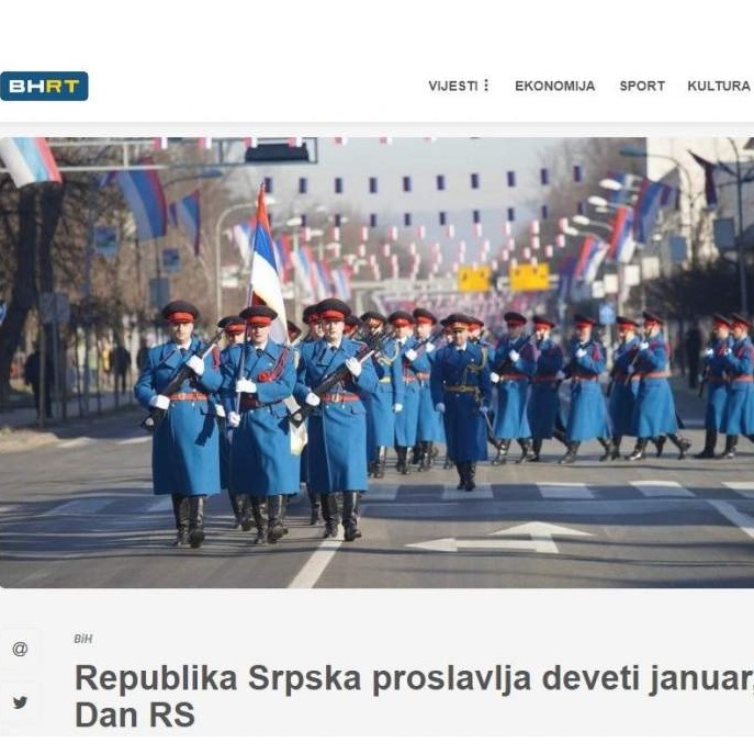 SPAVAŠ LI MIRNO BELMINE KARAMEHMEDOVIĆU? | Skandalozna najava BHRT-a: Svečana proslava "Dana RS" uprkos "tumačenju bošnjačke strane"