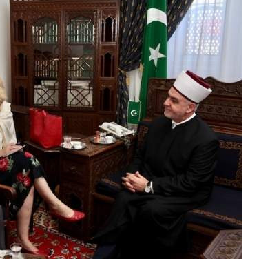 Reisu-l-ulema Kazavović se susreo sa Berton​​om