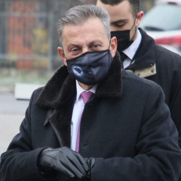 Oslobođeni direktor OSA-e Osman Mehmedagić i uposlenik Muhamed Pekić