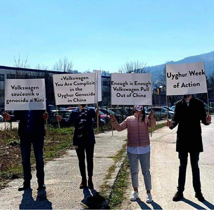 Građani BiH digli glas protiv genocida Kine nad Ujgurima