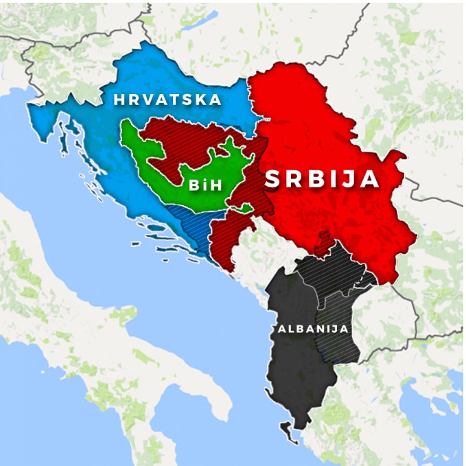 Zeleni u Njemačkoj se oštro protive stvaranju "velikih" Srbije i Hrvatske