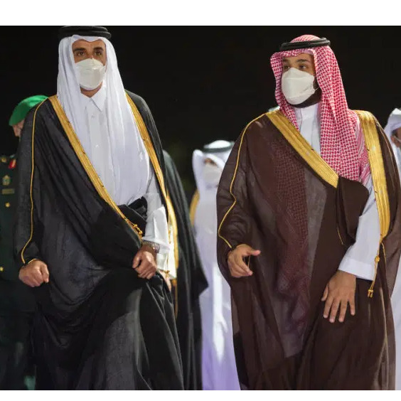 RAMAZANSKO POMIRENJE | Susret katarskog emira i saudijskog prijestolonasljednika