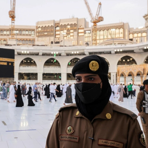 Saudijske vojnikinje tokom hadža nadziru sveta mjesta islama