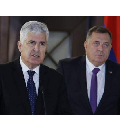 Der Standard: Dodik i Čović traže nove podjele u BiH