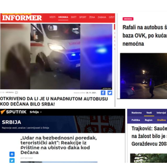 Kako srbijanski i ruski mediji Kosovo predstavljaju "leglom terorizma"