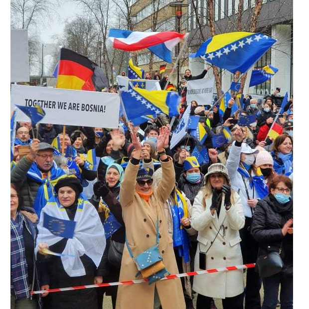 Protesti širom Evrope i svijeta: Ne damo Bosnu!