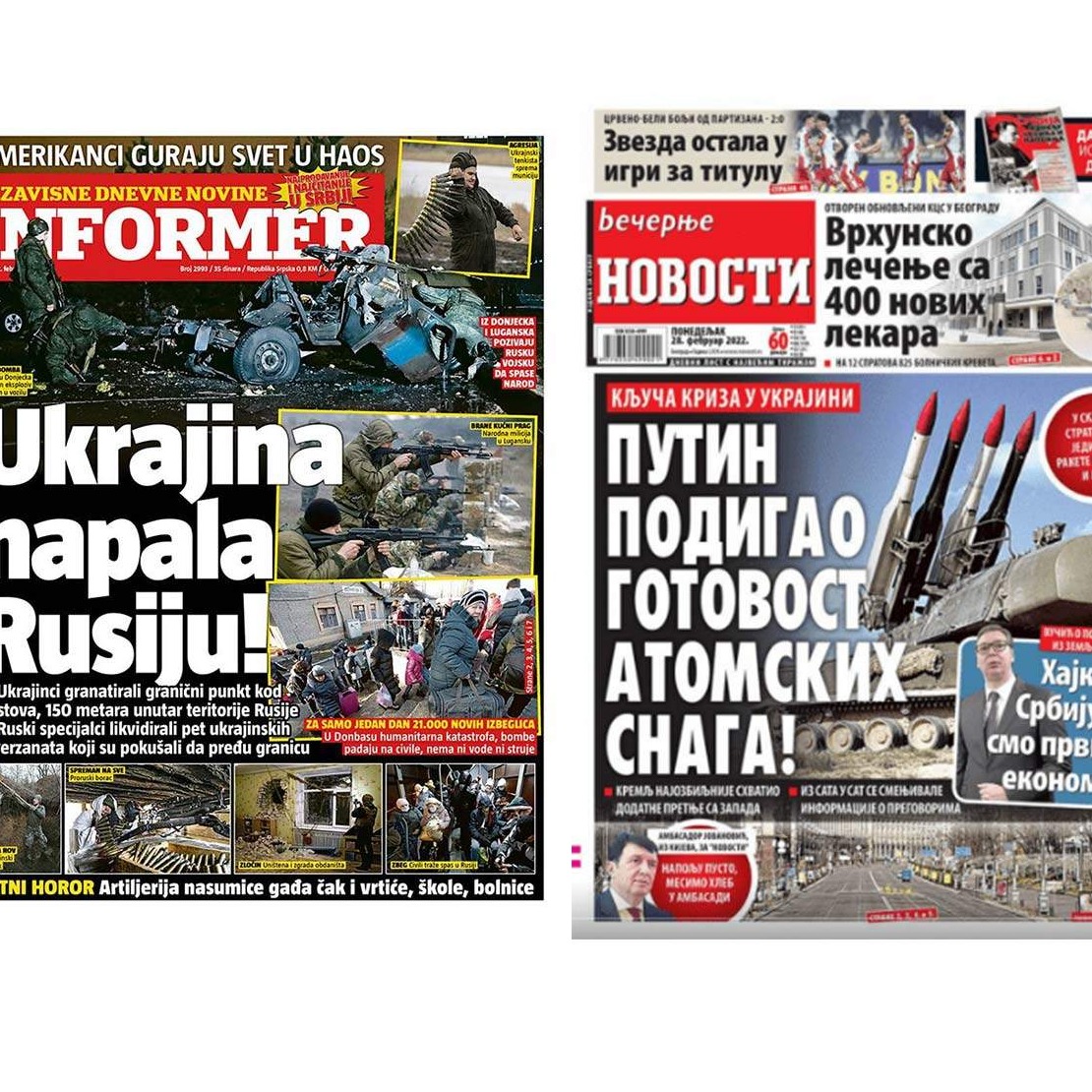 Proruska propaganda u Srbiji