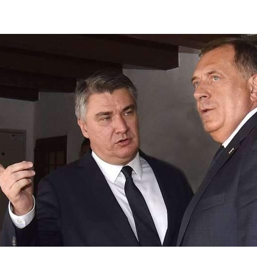 Milanović vrijeđao Komšića, a hvalio Milorada: Dodik je najprihvatljiviji od svih srpskih političara