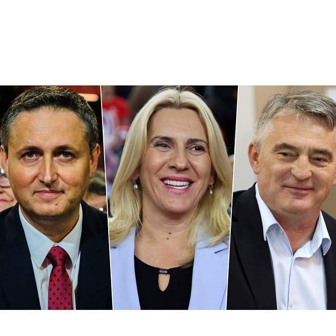 Najnoviji podaci: Bećirović, Komšić i Cvijanović u Predsjedništvu BiH