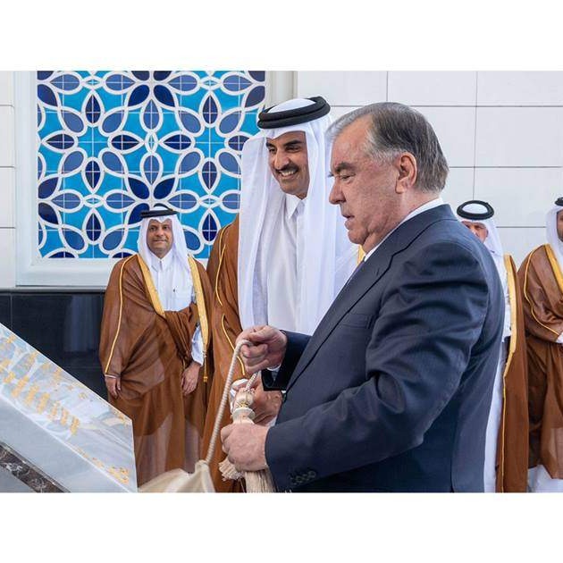 Emir Katara otvorio džamiju „Abu Hanife“ u Tadžikistanu