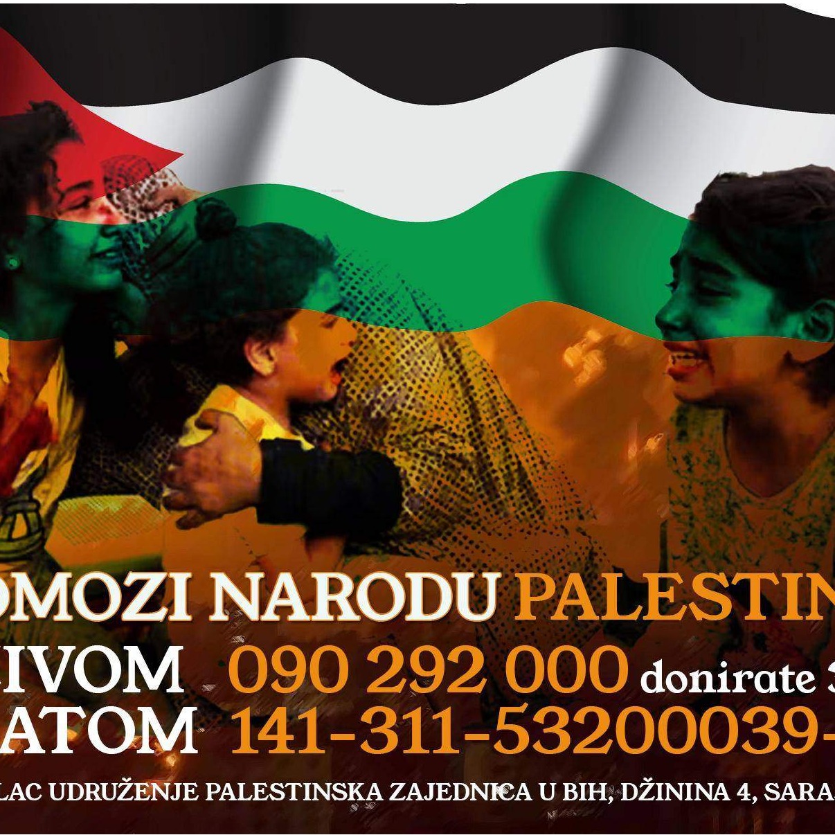 Humanitarni broj za pomoć narodu Palestine
