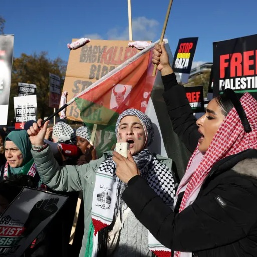 Više od 300.000 ljudi na propalestinskom skupu u Londonu