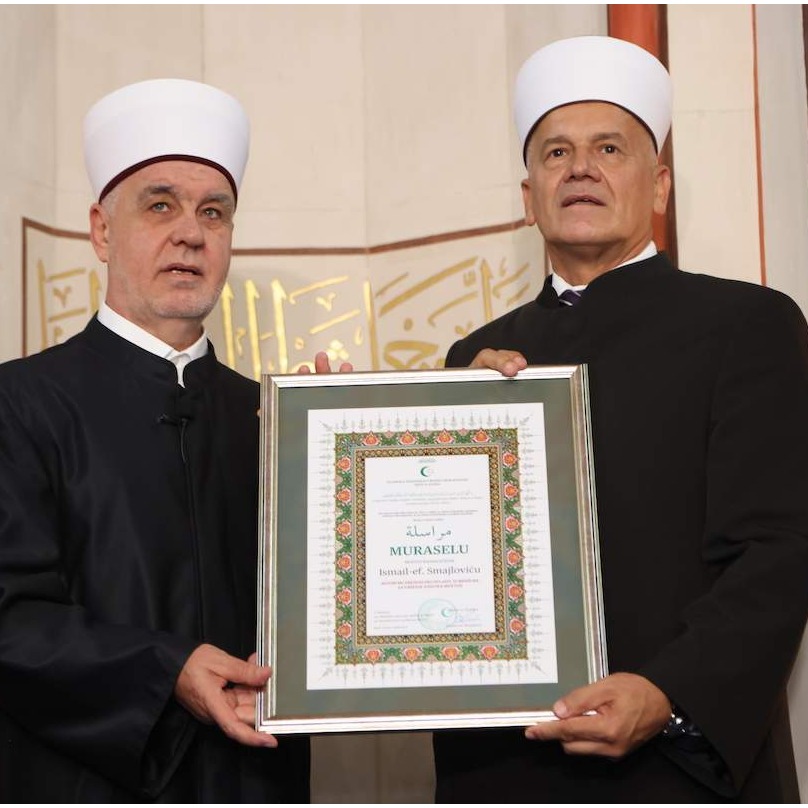 Svečano uručena murasela muftiji banjalučkom Ismail-ef. Smajloviću
