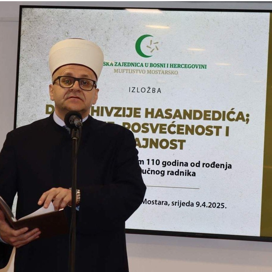 Otvorena izložba "Djelo Hivzije Hasandedića, znanje, posvećenost i istrajnost"