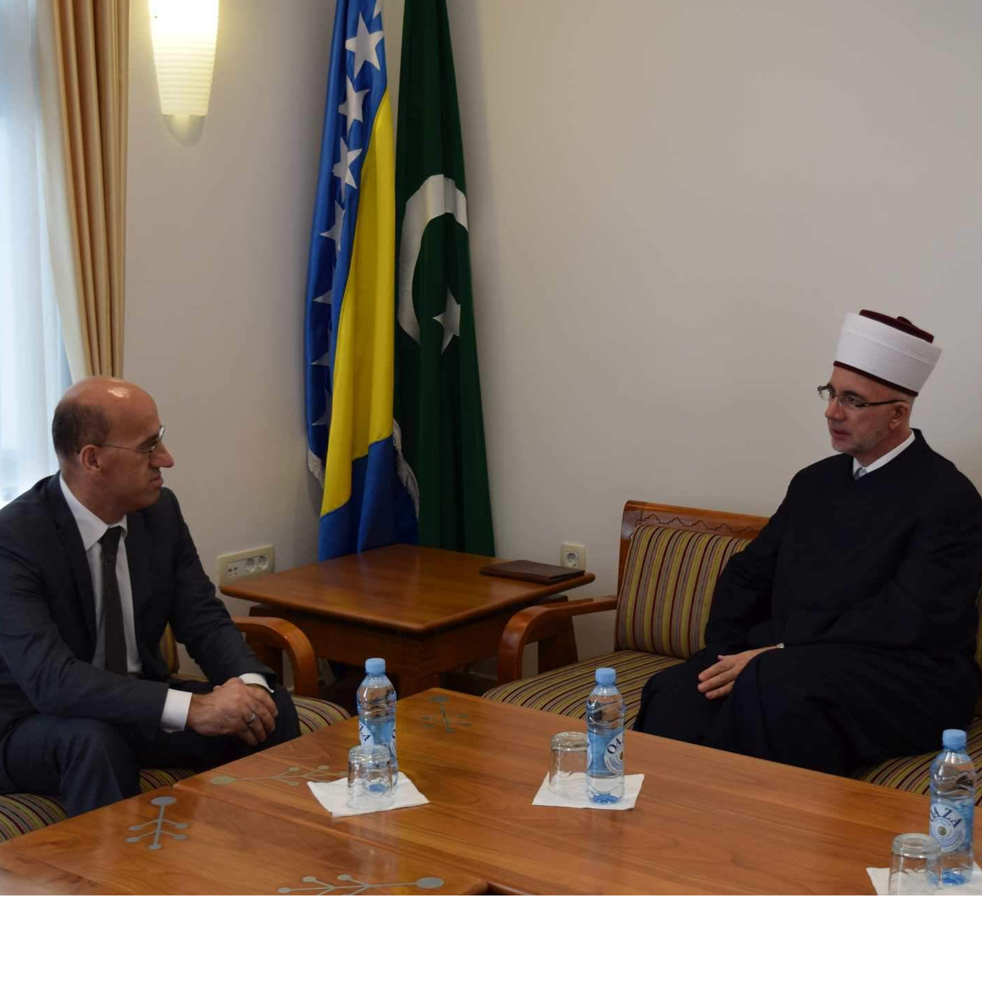 Muftija Fazlović i potpredsjednik Salkić razgovarali o stanju Bošnjaka u RS