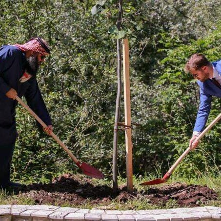 Ambasador Katara u BiH zasadio lipu u Aleji ambasadora u Sarajevu