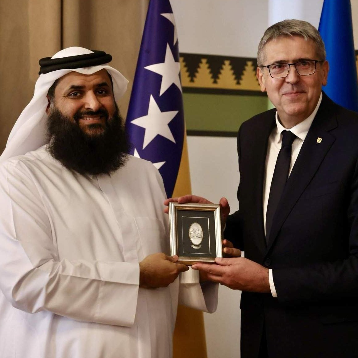 Gradonačelnik Avdić primio ambasadora Države Katar: Graditi snažne veze bratskih gradova Sarajeva i Dohe