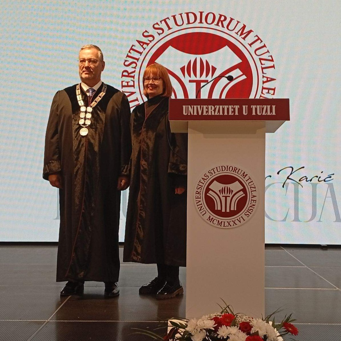 Inaugurisan novi rektor Univerziteta u Tuzli prof. dr. Amir Karić