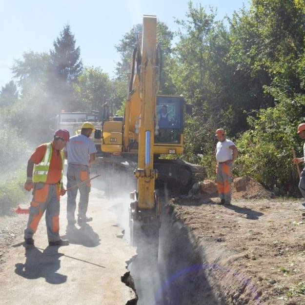 Visoko: Napreduju radovi na realizaciji projekta proširenja gradskog vodovoda