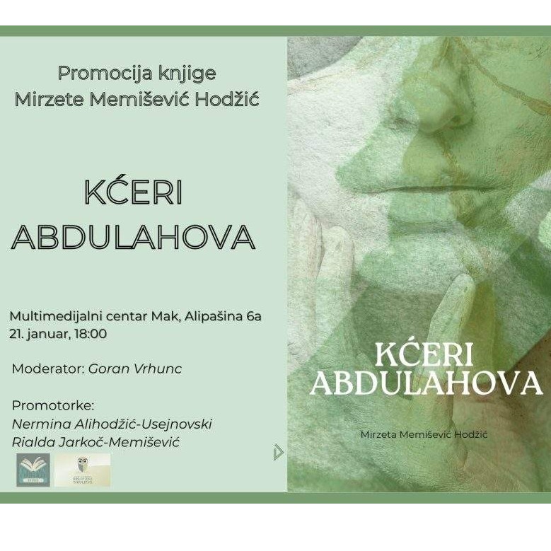Promocija knjige “Kćeri Abdulahova” Mirzete Memišević Hodžić