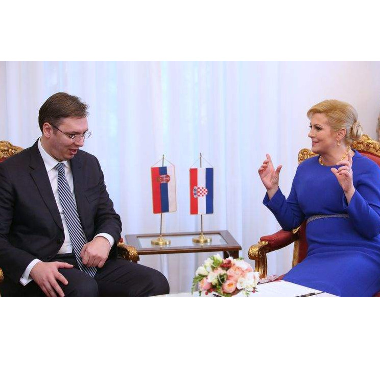 Grabar-Kitarović i Vučić u zajedničkoj misiji (de)stabilizacije regije