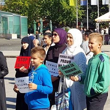 Ponovo skroman odziv na protestima protiv genocida nad Rohingya muslimanima