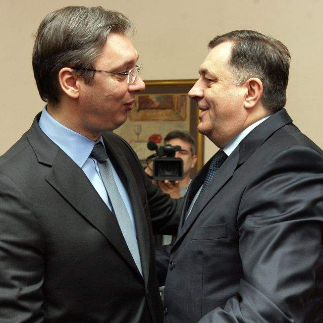 Vučić sa Dodikom kod Laktaša