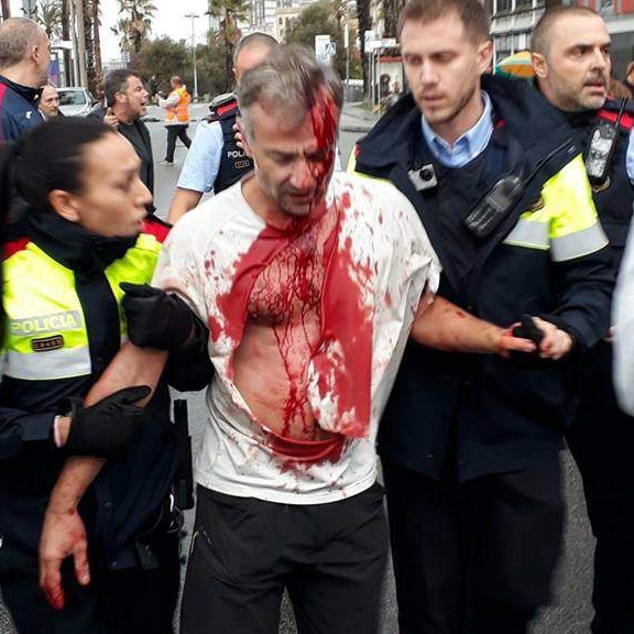 U sukobima policije i separatista 38 povrijeđenih u Barceloni 