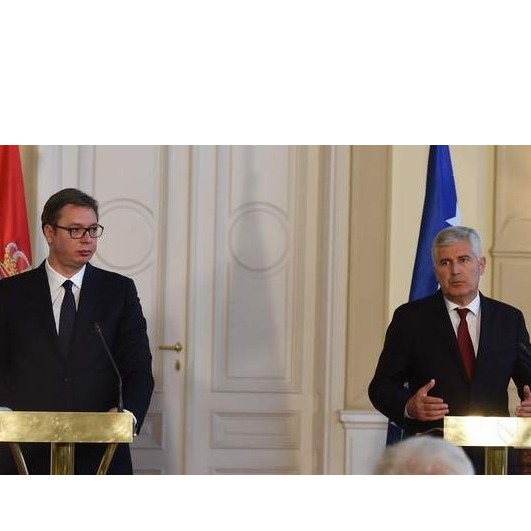 Sastanak Čovića i Vučića u Beogradu