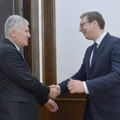 Čović i Vučić: Srbija spremna za trilaterarni susret sa BiH i Hrvatskom