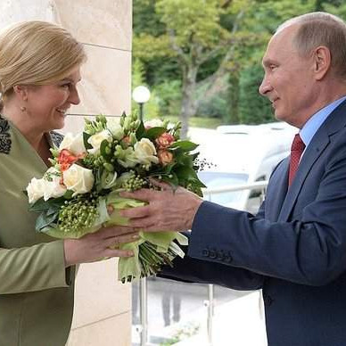 Grabar-Kitarović s Putinom u Sočiju: Razgovarat će se i o BiH