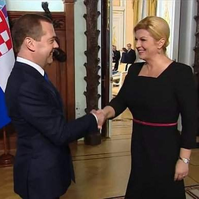 Grabar-Kitarović u Moskvi: Rusija i Hrvatska prepoznaju nužnost zaštite kršćana u svijetu