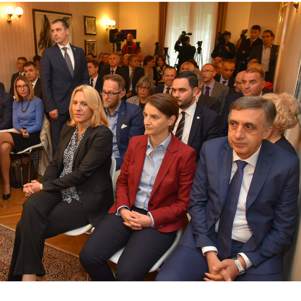 Usaglašavanje tema za zajedničku sjednicu vlada RS-a i Srbije u Beogradu