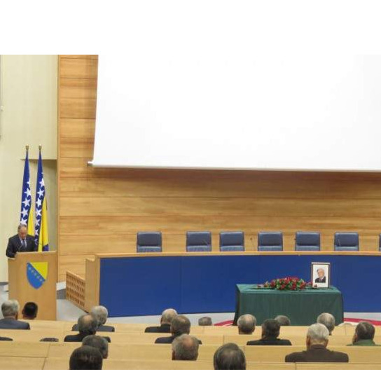 Komemoracija povodom smrti Mustafe Pamuka održana u zgradi institucija BiH 