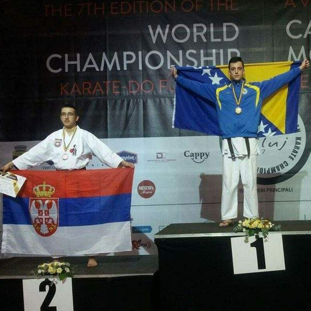 Učenik Gazi Husrev-begove medrese osvojio zlatnu medalju na svjetskom prvenstvu u karateu 