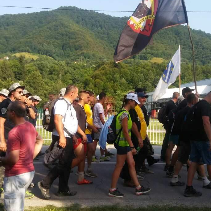 Srebrenica: Uposlenici „Preventa“ uspješno prešli „Marš Mira“