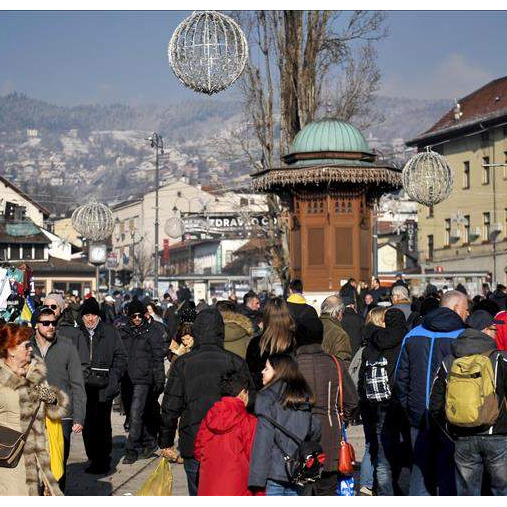 BiH: U 2017. ostvareno 1,3 miliona turističkih posjeta i 2,6 miliona noćenja
