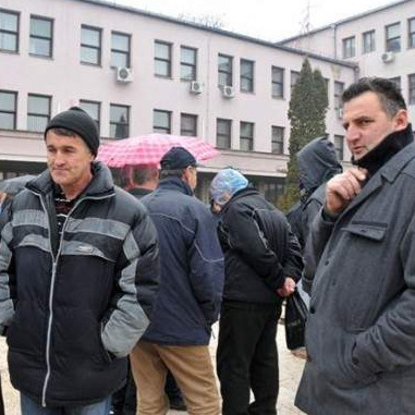 Borci blokirali ulicu u Sarajevu