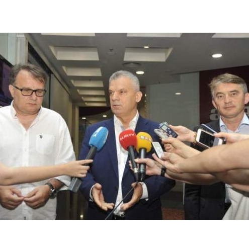 Sastanak Nikšića, Komšića, Kojovića i Radončića