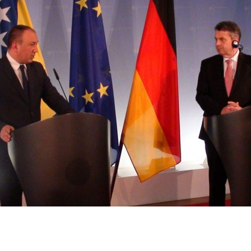 Sigmar Gabriel: Njemačka snažno podržava europsku perspektivu BiH