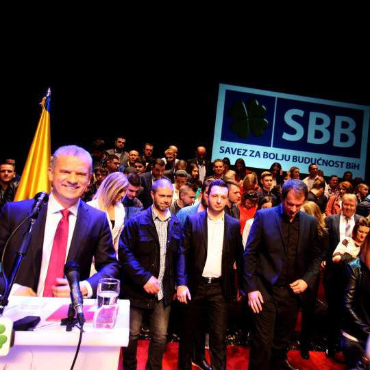 Radončić u Tuzli: SBB jedini stabilan politički projekt u BiH