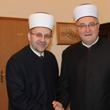 Delegacija Mešihata IZ-a u Hrvatskoj u posjeti Muftijstvu mostarskom 