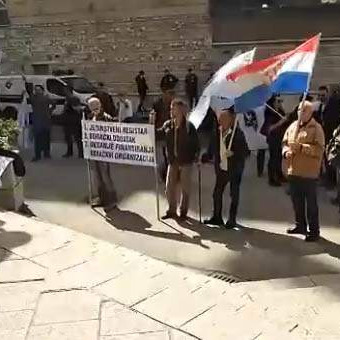 Protesti demobilisanih borca na više lokacija u BiH