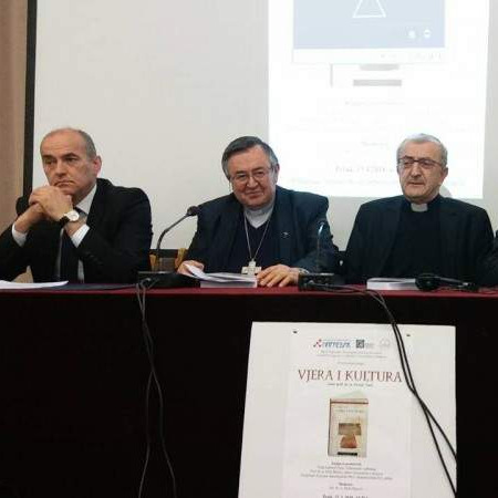 Promovirana knjiga "Vjera i kultura" autora Franje Topića