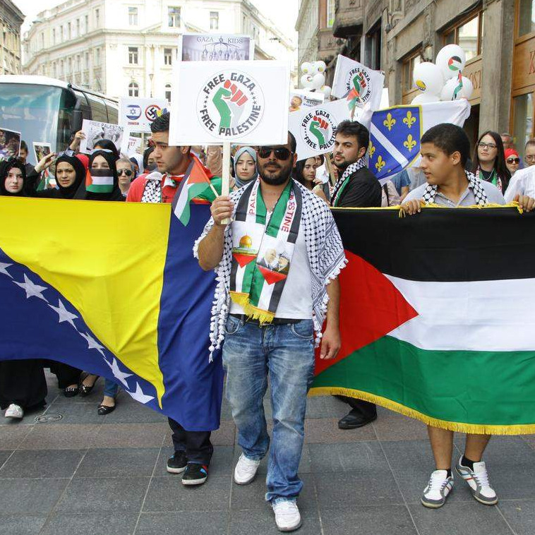 Palestinska zajednica u BiH osuđuje napade izraelskih snaga na palestinski narod