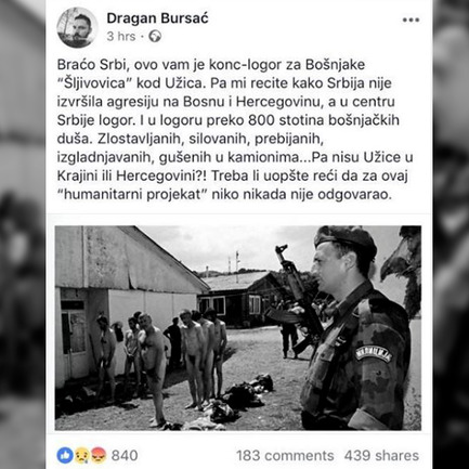 Zašto je 'neprimjereno' govoriti o logorima u Srbiji