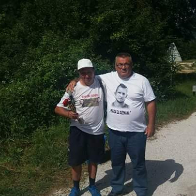 Veliki čovjek | Muriz Memić dočekao Petra Blažića, koji pješači za Dženana i Davida